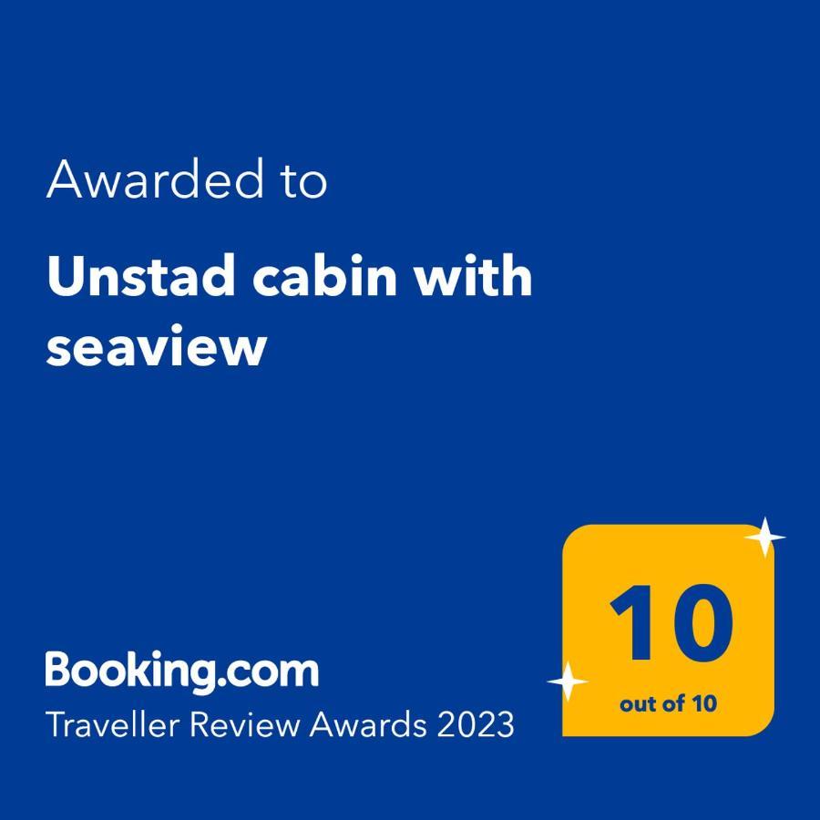 Unstad Cabin With Seaview Unnstad 외부 사진